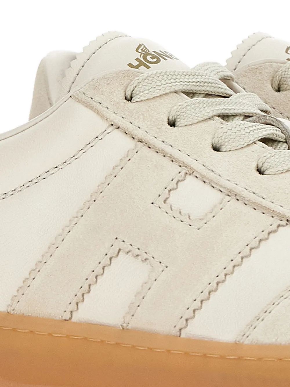 Hogan Cool sneakers met vlakken Beige