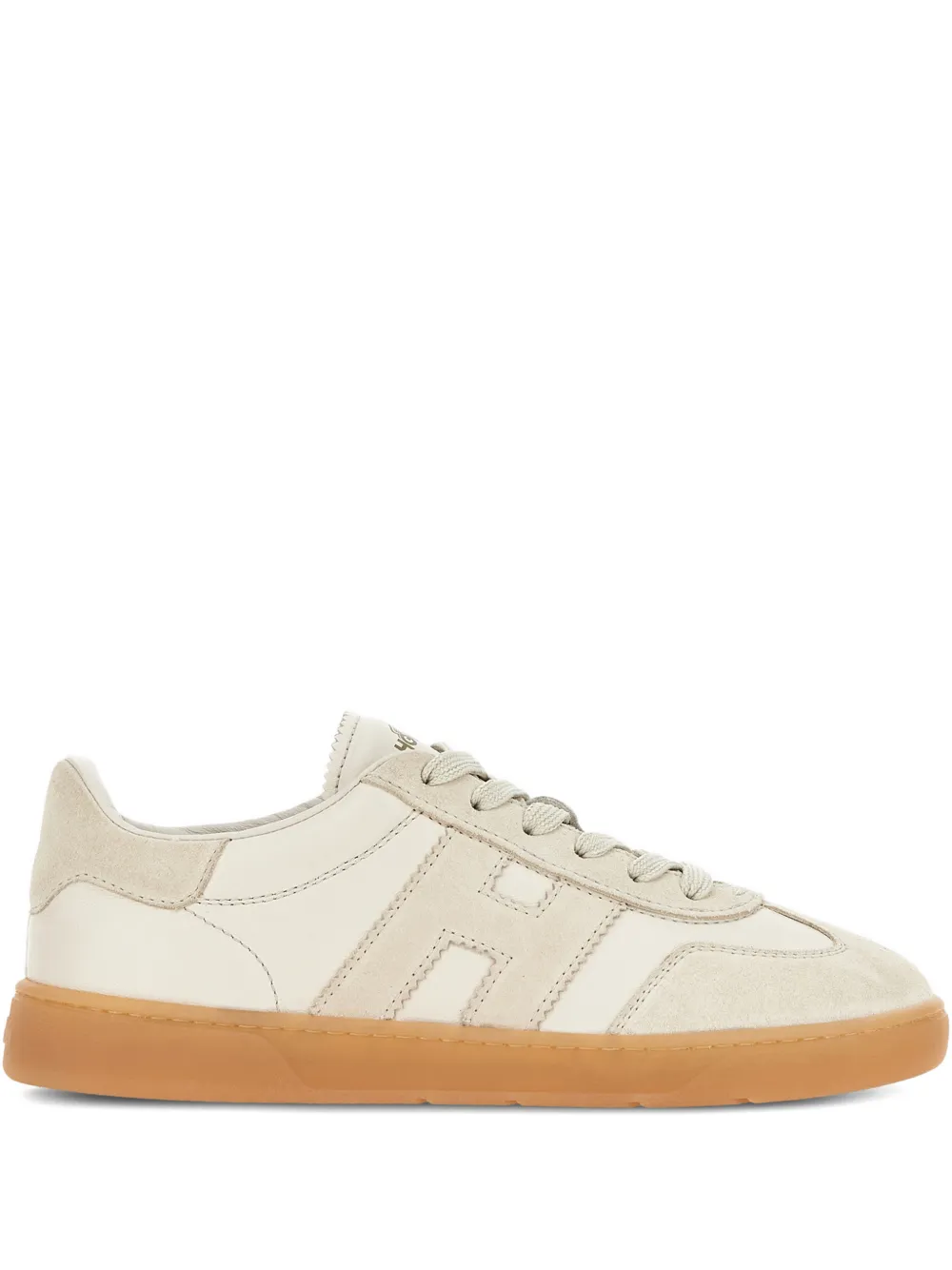 Hogan Cool Panelled Sneakers In Neutral