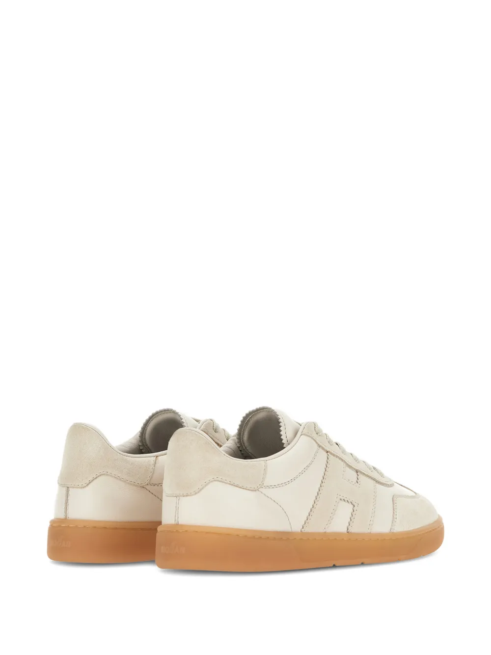 Hogan Cool sneakers met vlakken Beige