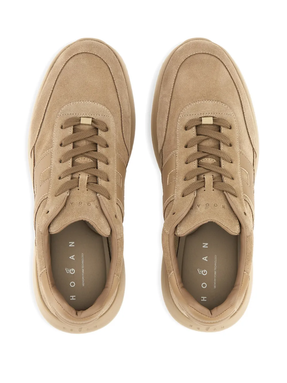 Hogan Cube low-top sneakers Beige