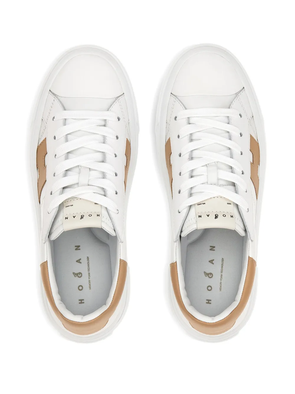 Hogan H705 leren sneakers Wit