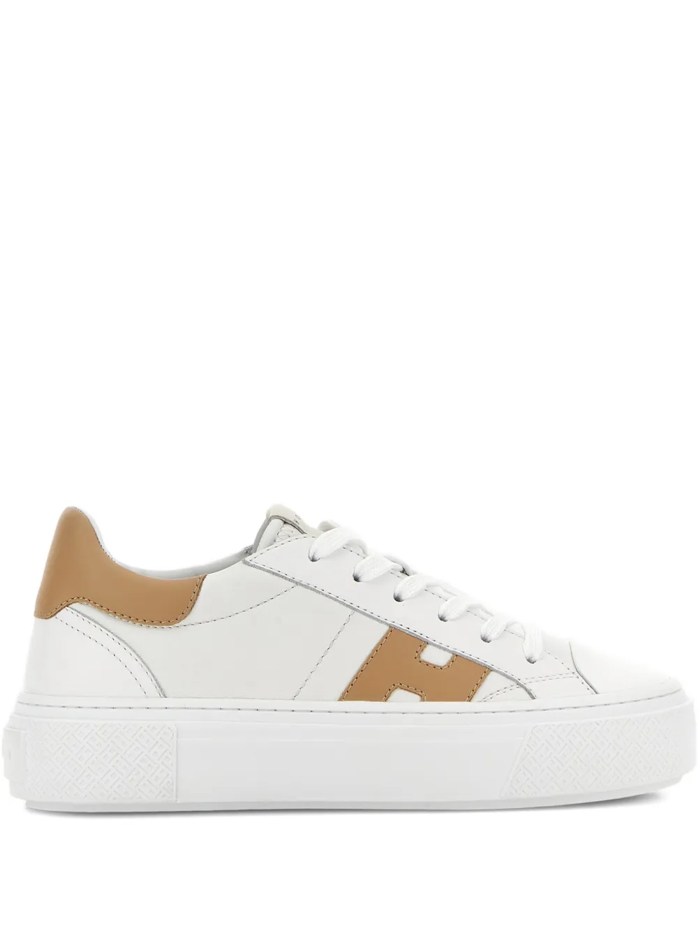 Hogan H705 leren sneakers Wit