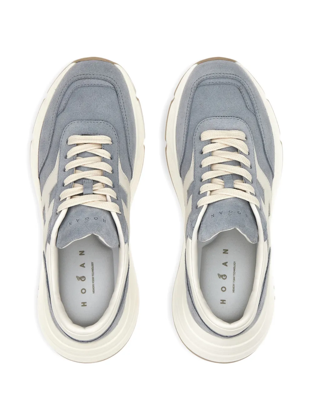 Hogan Hi-Fi leather sneakers Blauw