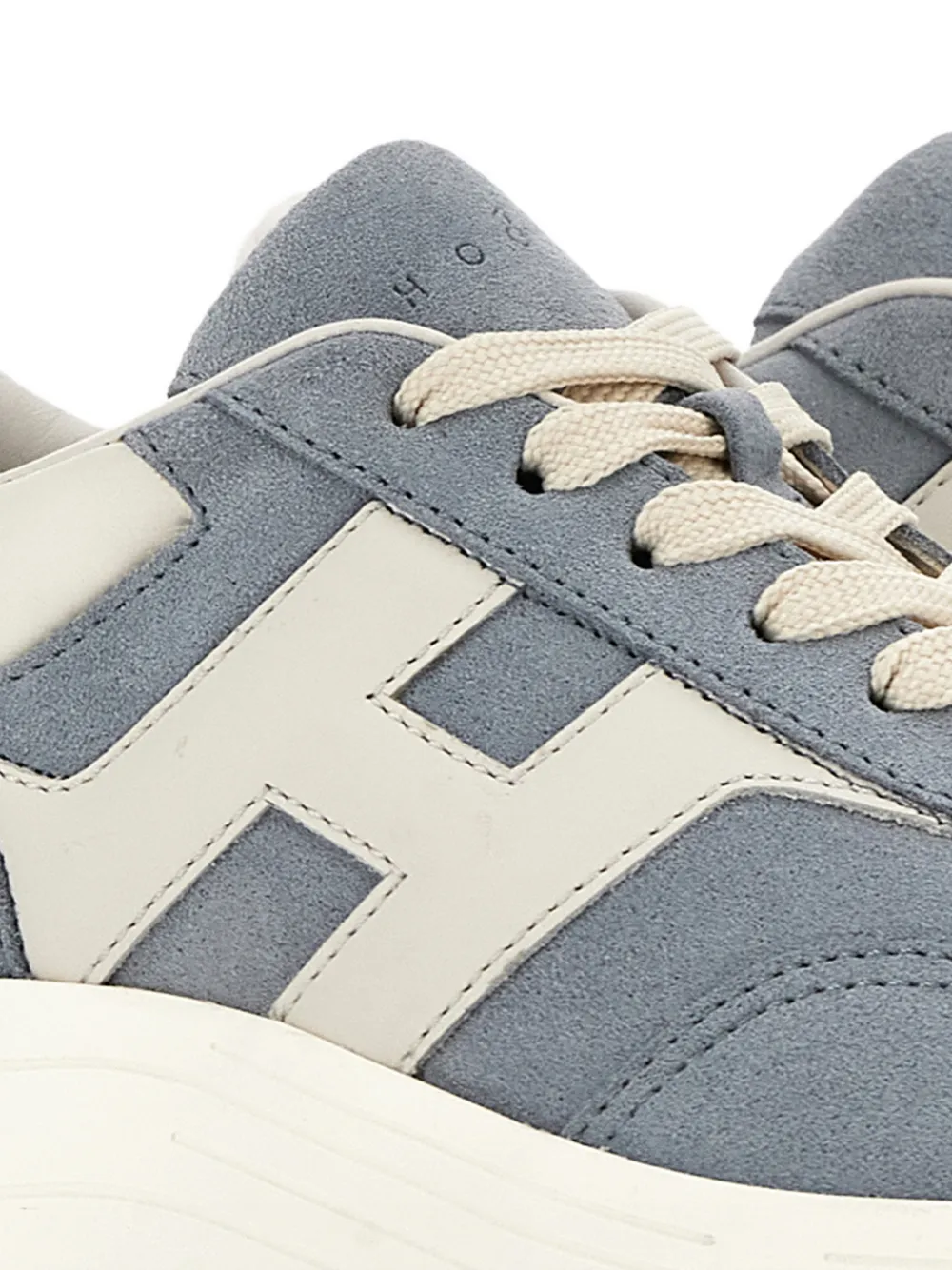 Hogan Hi-Fi leather sneakers Blauw