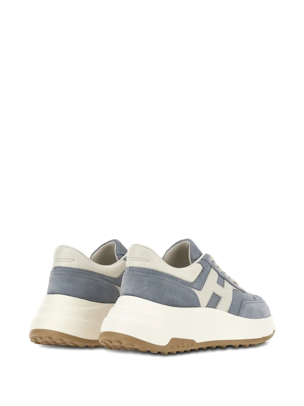 Hogan Hi-Fi leather sneakers Blauw