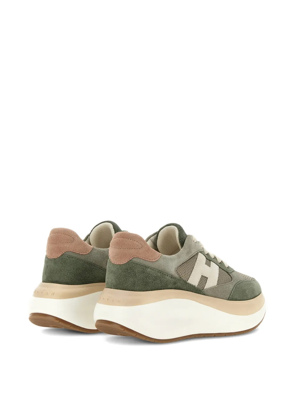 Hogan H696 chunky sneakers Groen