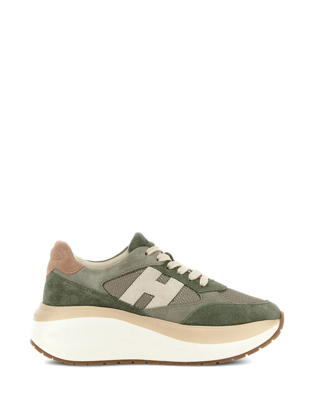 Hogan H696 chunky sneakers Groen