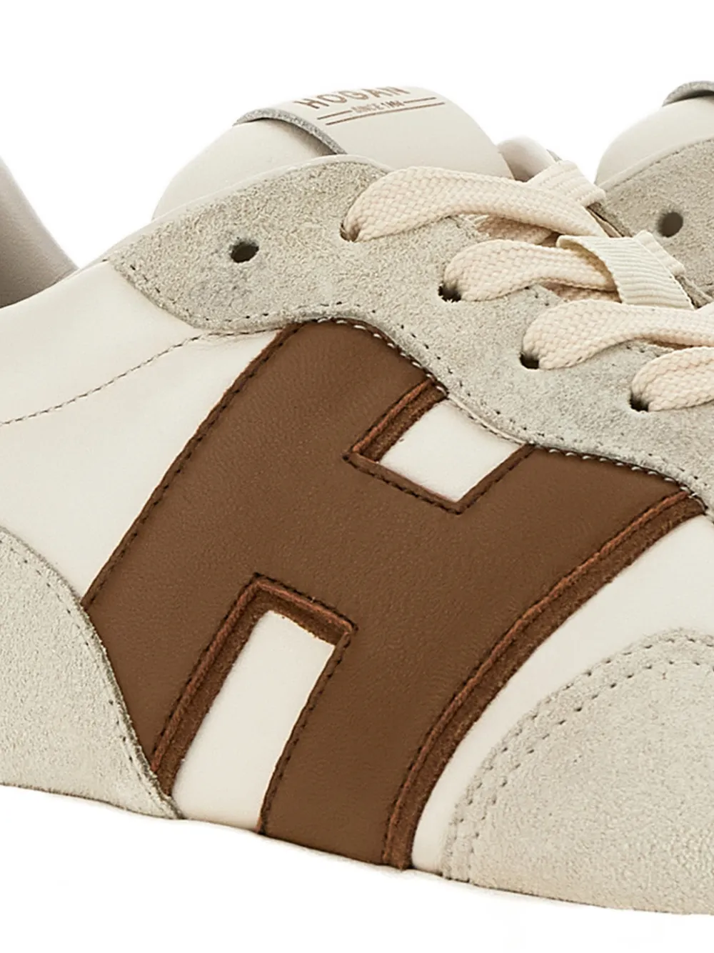 Hogan Sneakers met logo Beige