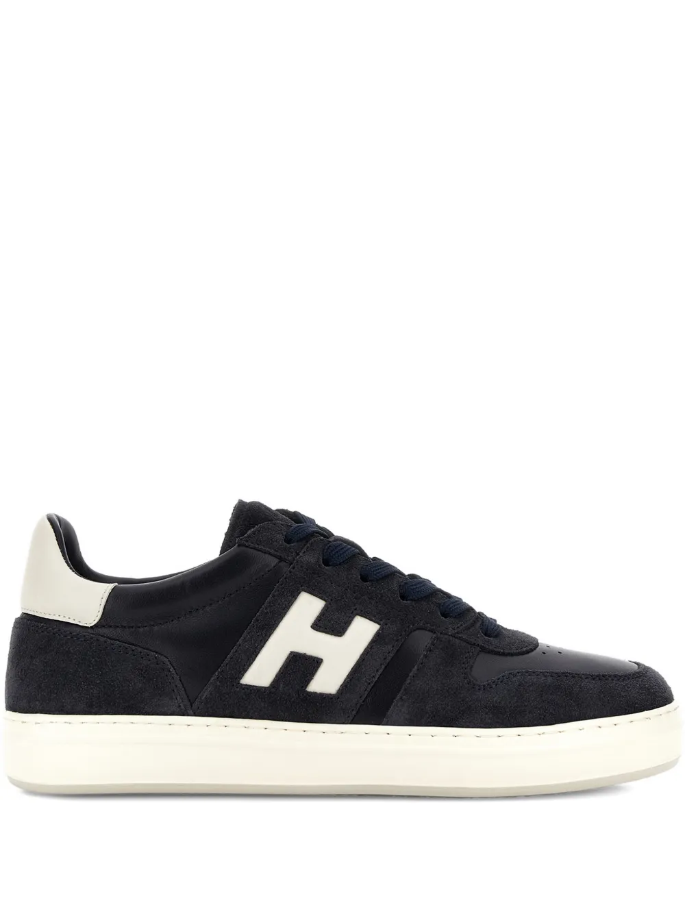 Hogan H-TV suede logo sneakers - Blu