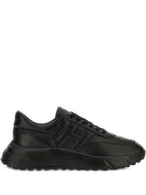 Bally レースアップ レザースニーカー | ブラック | FARFETCH JP