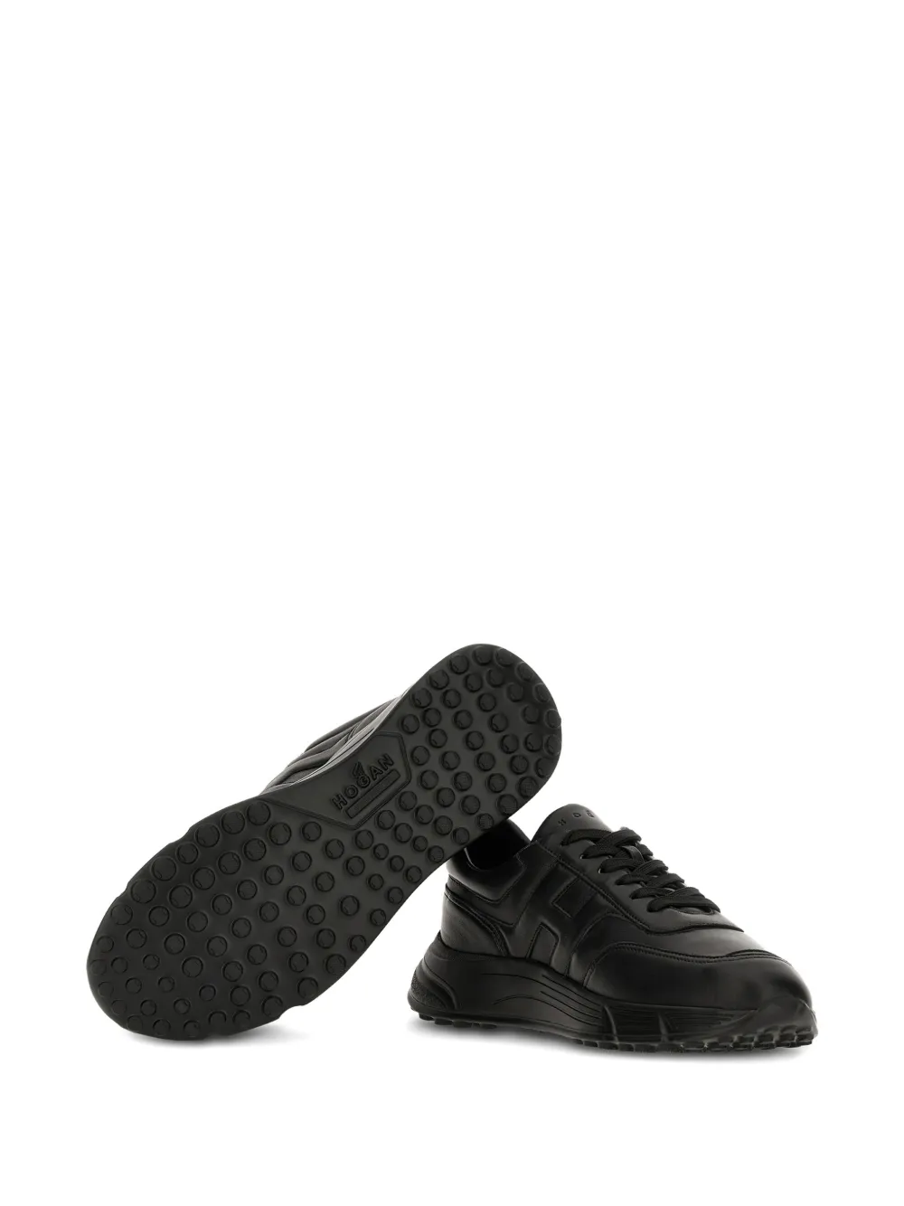 Hogan Hyperlight sneakers met logodetail Zwart