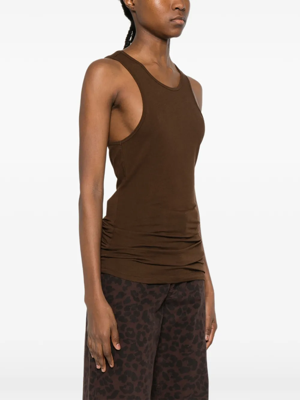  Entire Studios Muscle Tank Top - Brown 