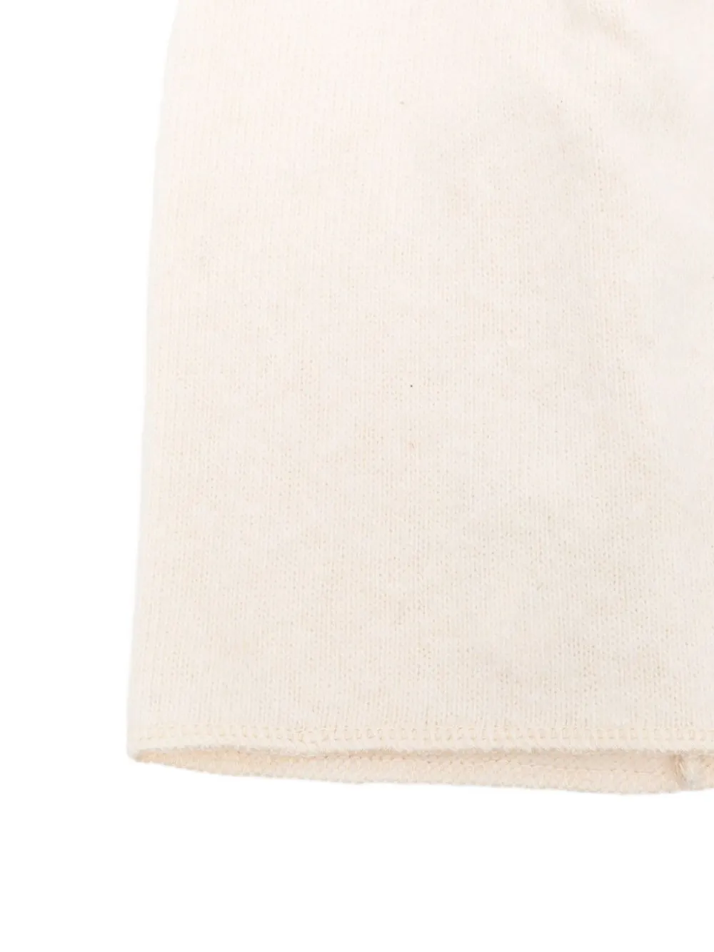 Zhoe & Tobiah Turn-up Beanie Hat In White