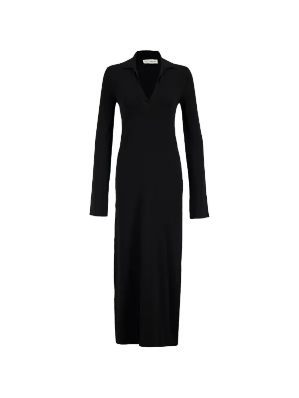 Altuzarra Arp Long-sleeve Maxi Dress in Black