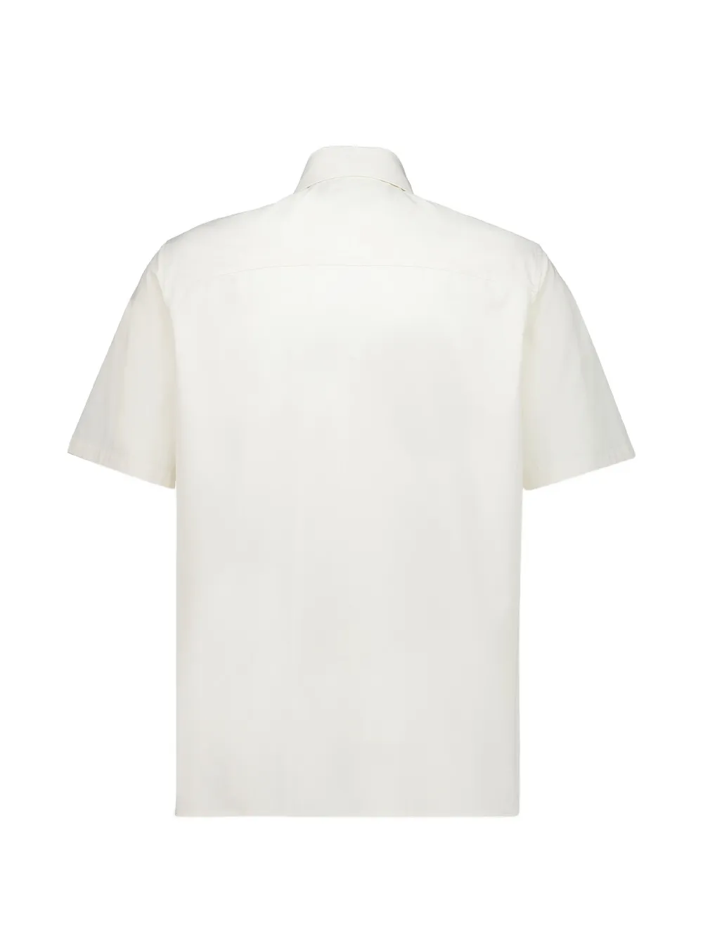  Ferragamo Gancini Breast-pocket Shirt - Neutrals 