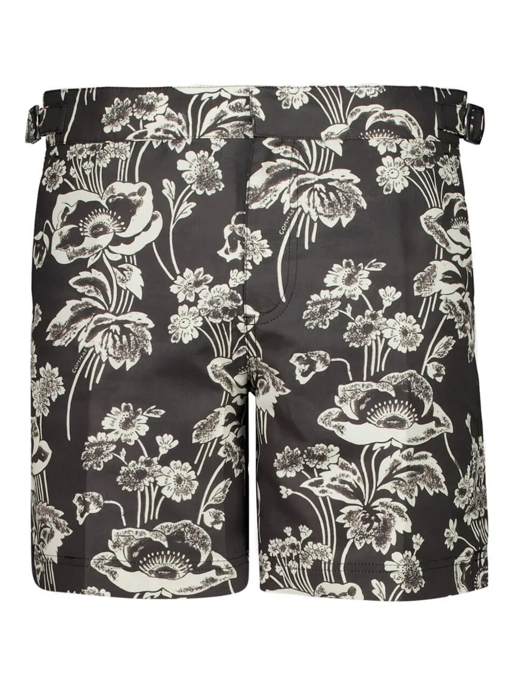 COMMAS floral-print swim shorts - Nero