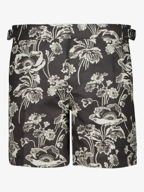 COMMAS Badeshorts mit Blumen-Print