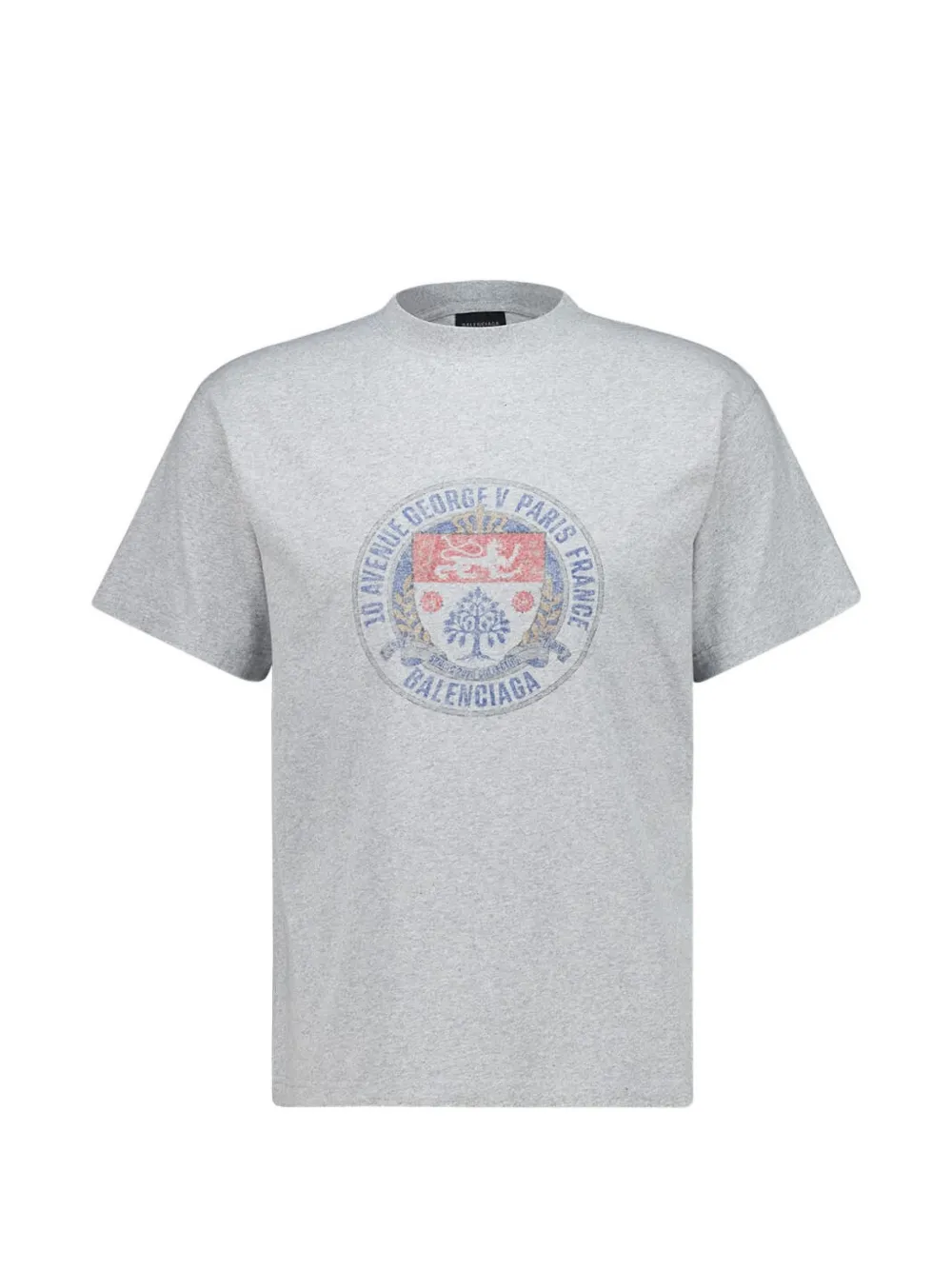 Balenciaga printed T-shirt - Grigio