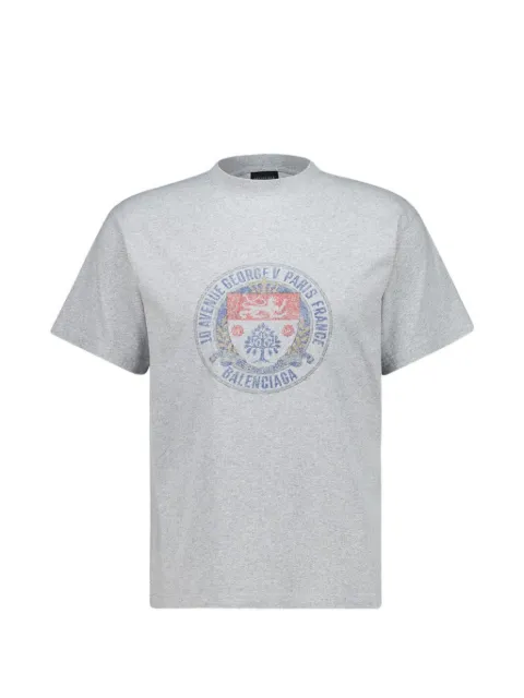 Balenciaga playera estampada