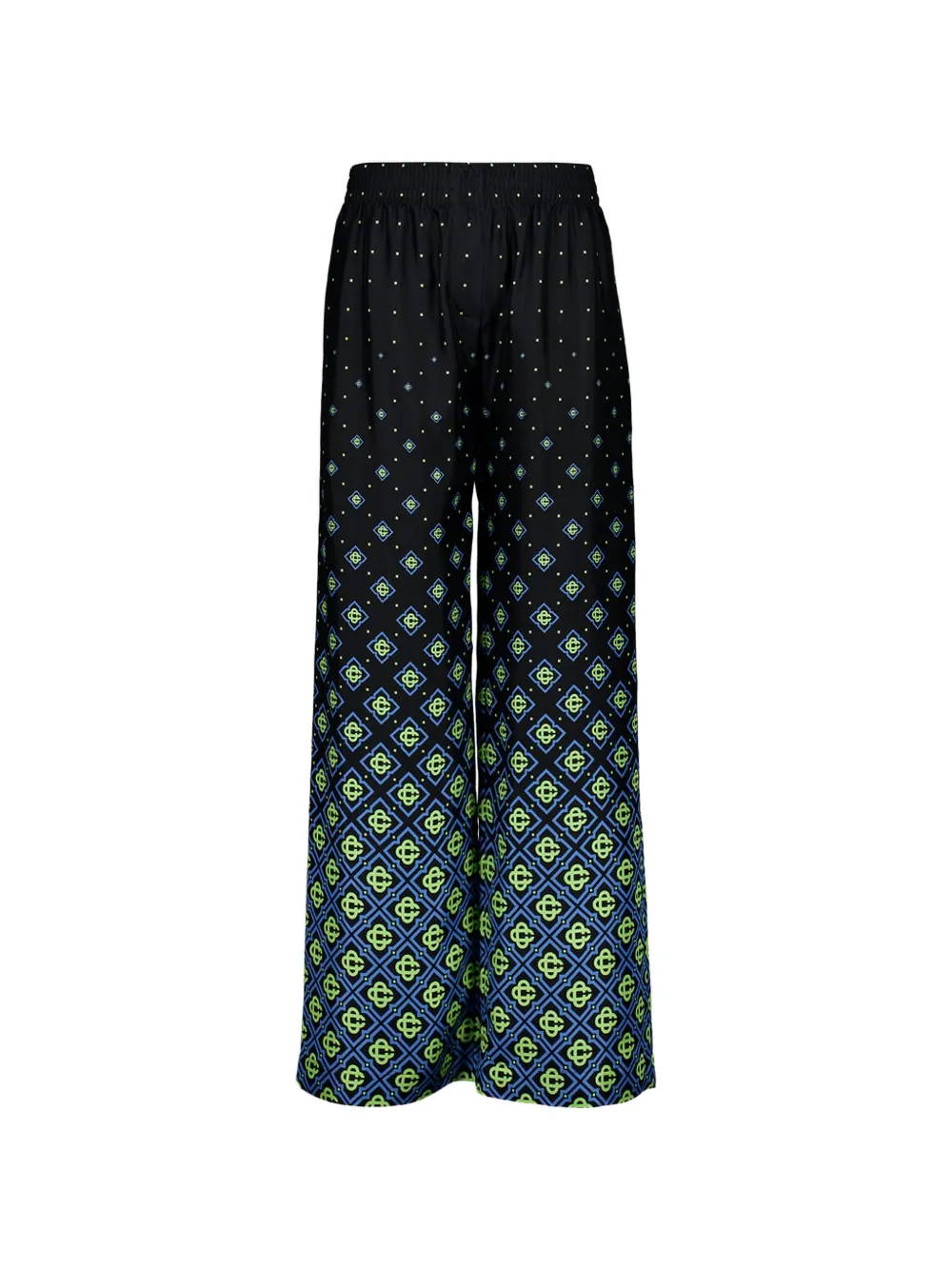 Casablanca monogram palazzo pants - Nero