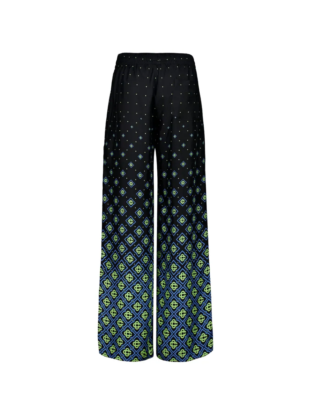 Casablanca monogram palazzo pants - Zwart