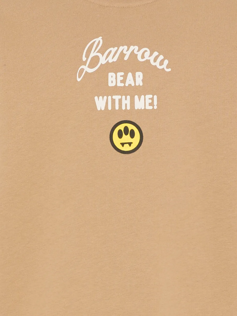 Barrow kids bear-graphic sweatshirt Beige