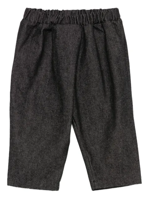 minimù elasticated-waist trousers