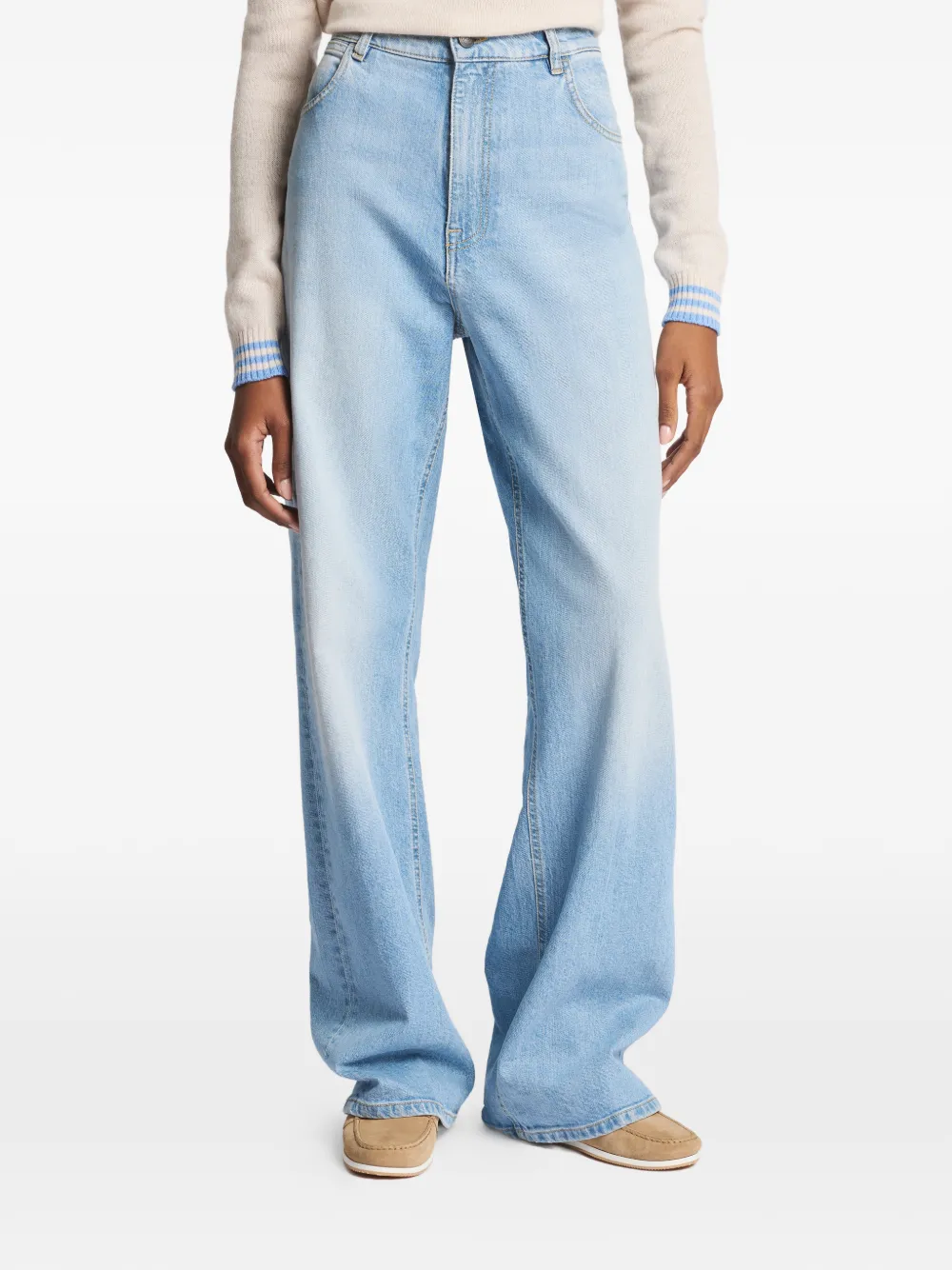 Fay Jeans met zakken Blauw
