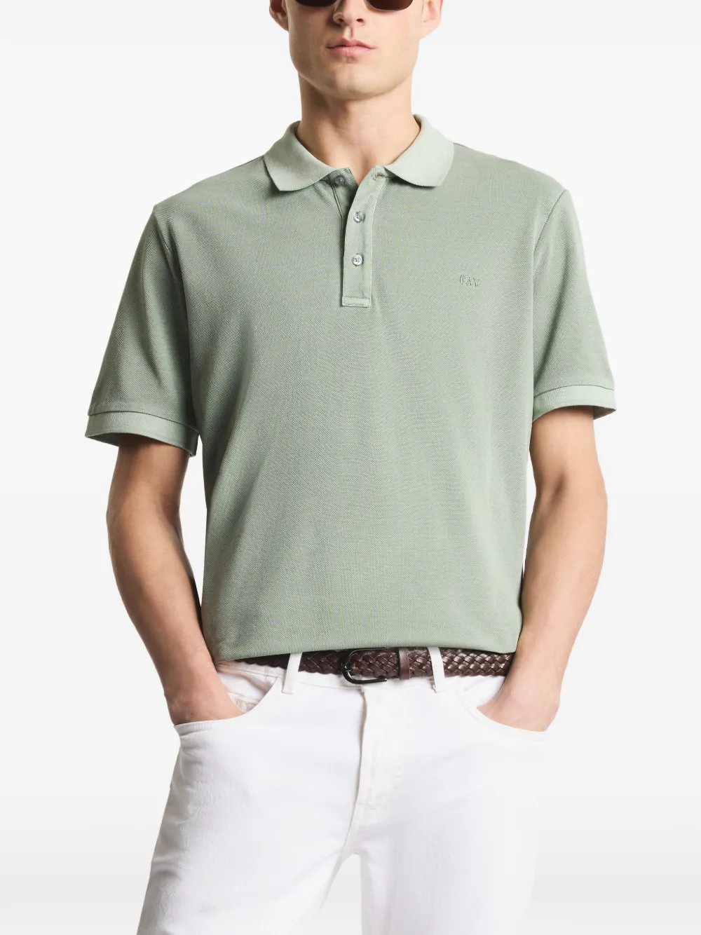 Fay Poloshirt Groen