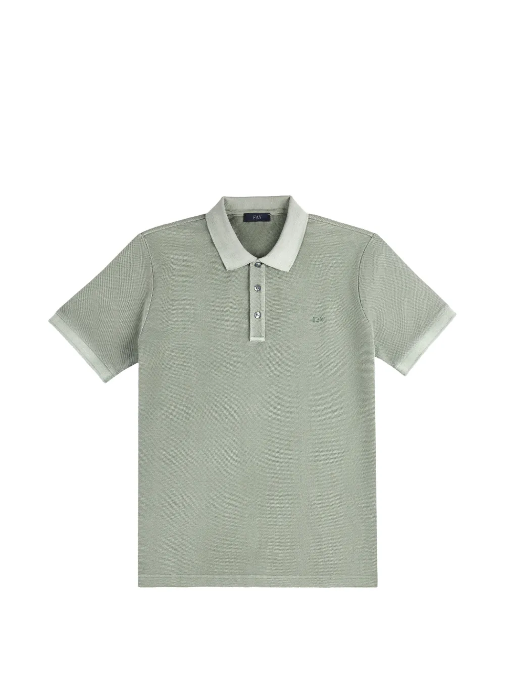 Fay short-sleeves polo shirt - Verde