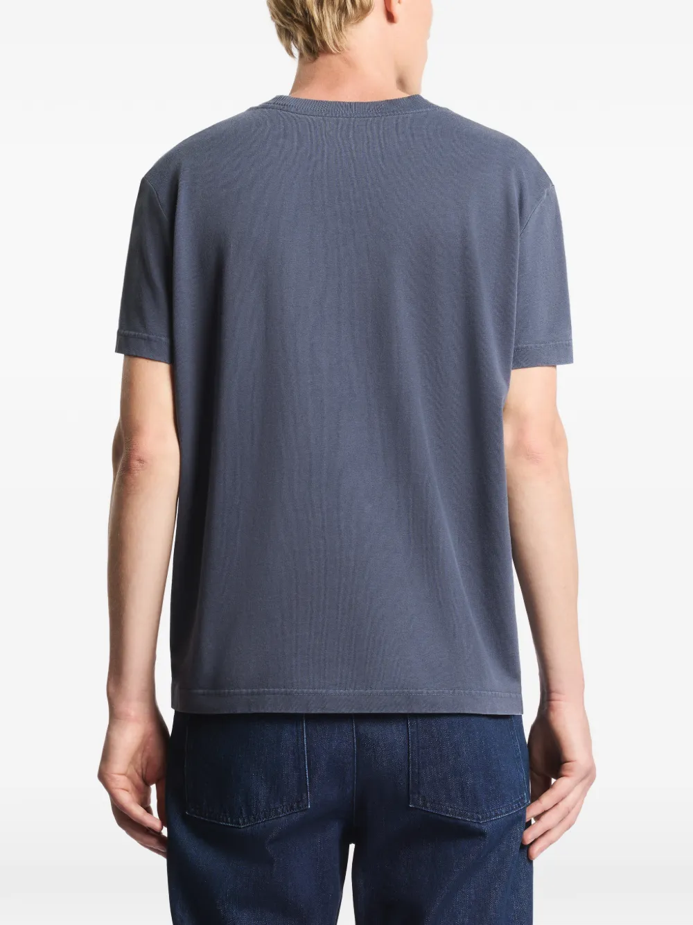  Fay Archive Label T-shirt - Blue 