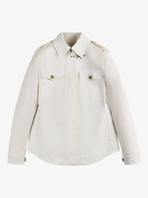 Fay buttoned shirt jacket