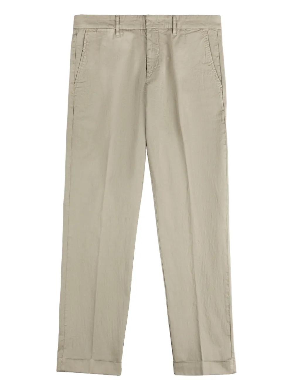 Fay buttoned capri trousers | Green | Image 1