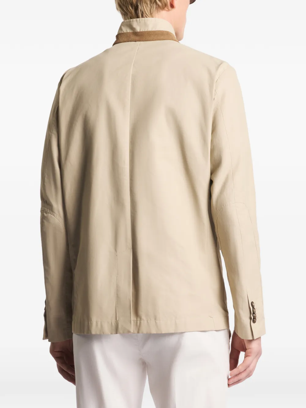 Fay Jas met knopen Beige