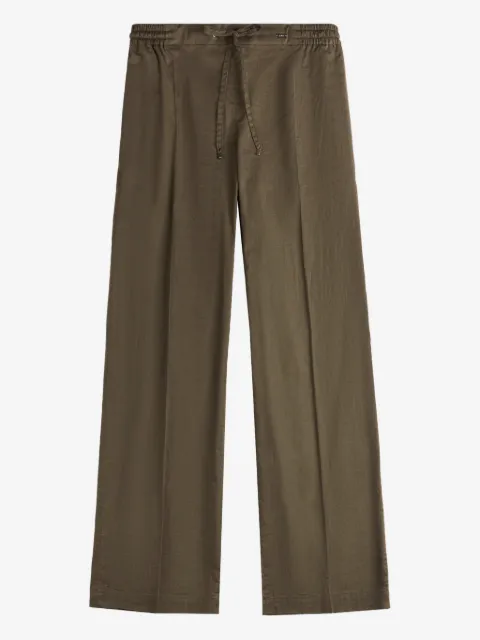 Fay drawstring-fastening trousers