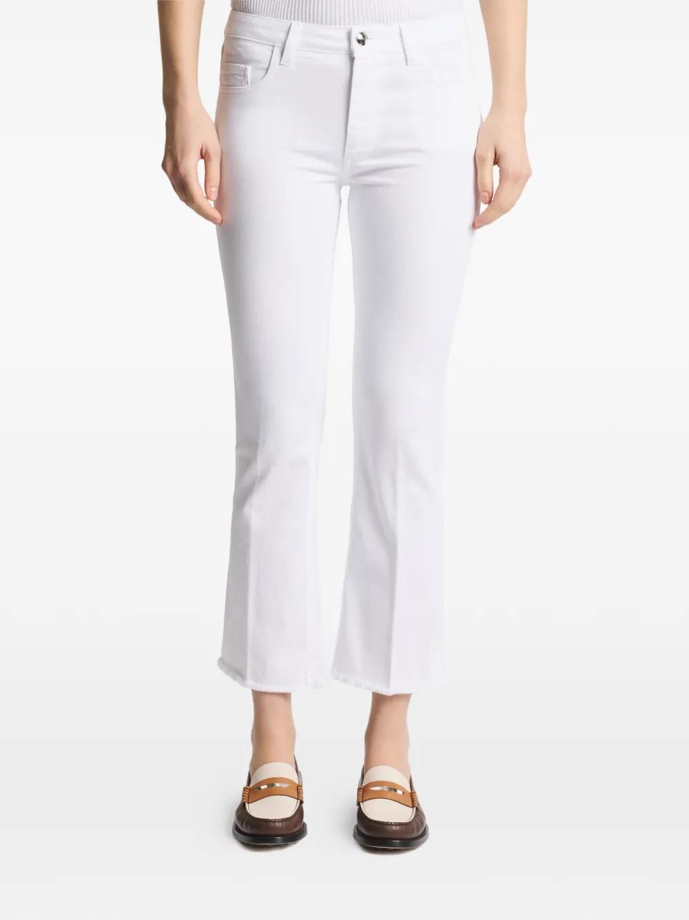 Flared Cotton Jeans