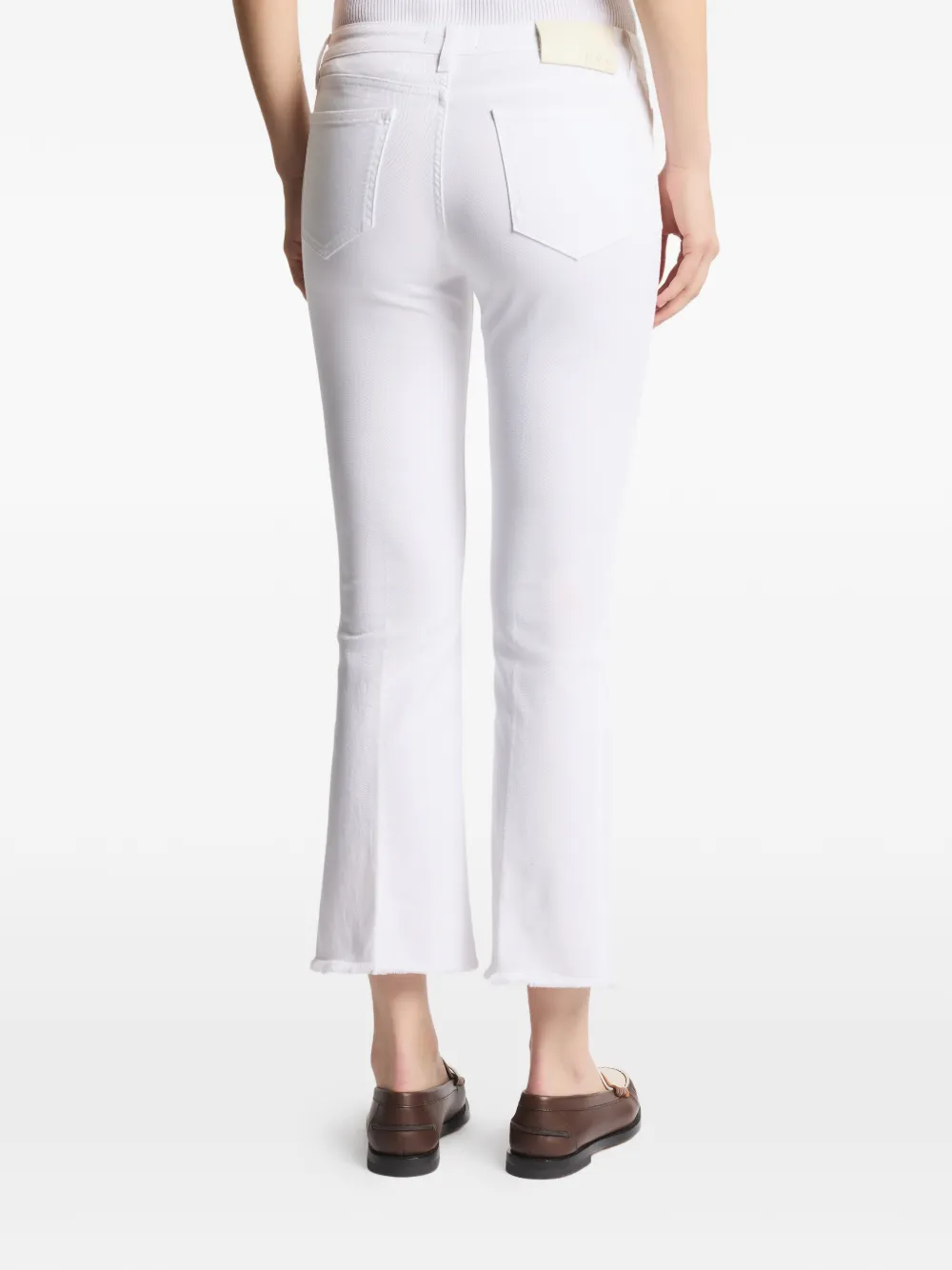 Flared Cotton Jeans