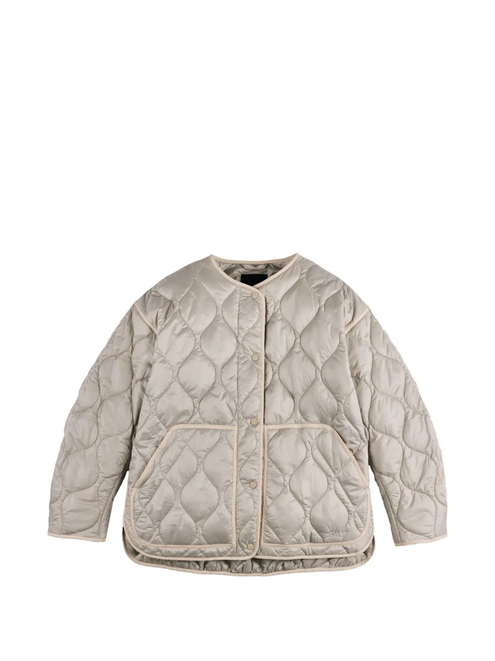Fay pocket puffer jacket - Toni neutri