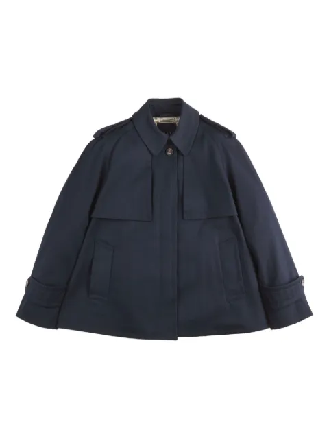 Fay buttoned trench jacket