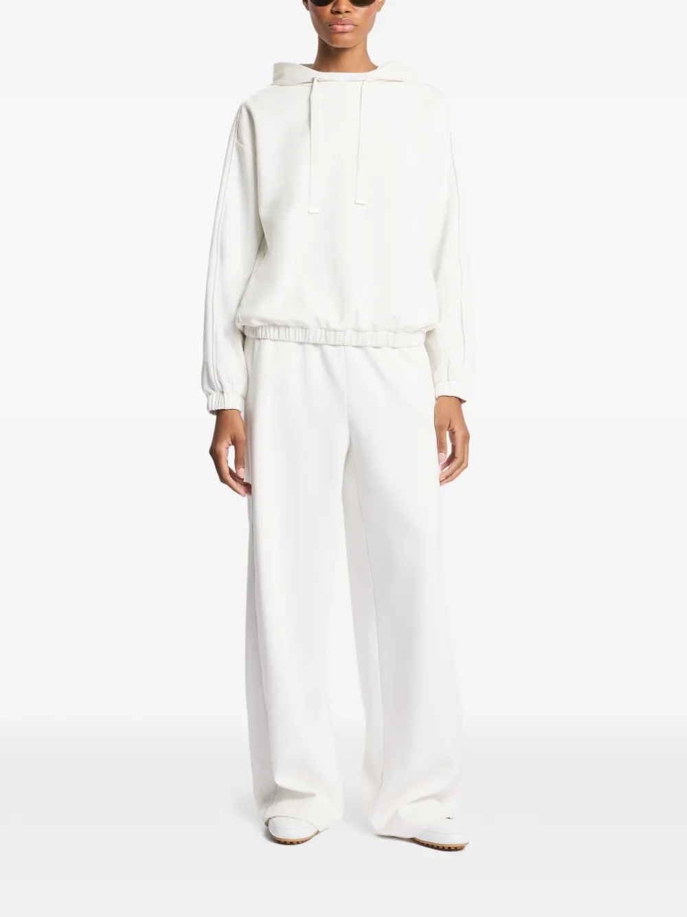 Fay Trainingsbroek met elastische taille Wit