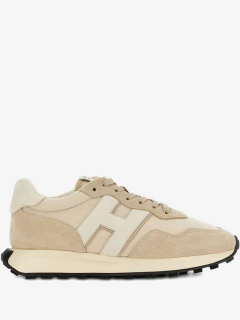 Hogan H601 logo-detail panelled sneakers
