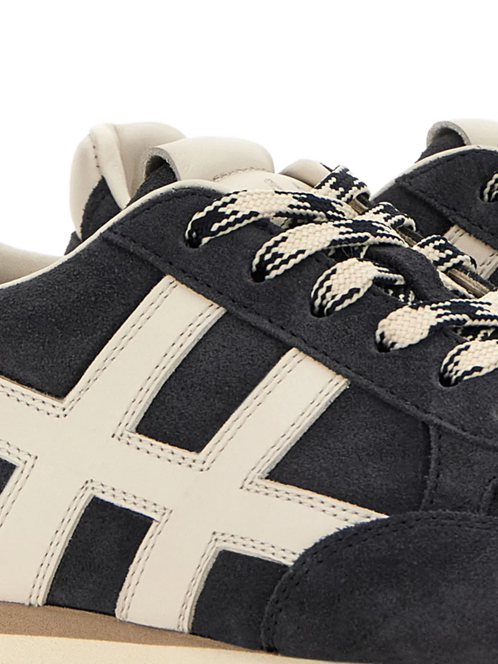 Hogan H671 86ER sneakers met veters Blauw