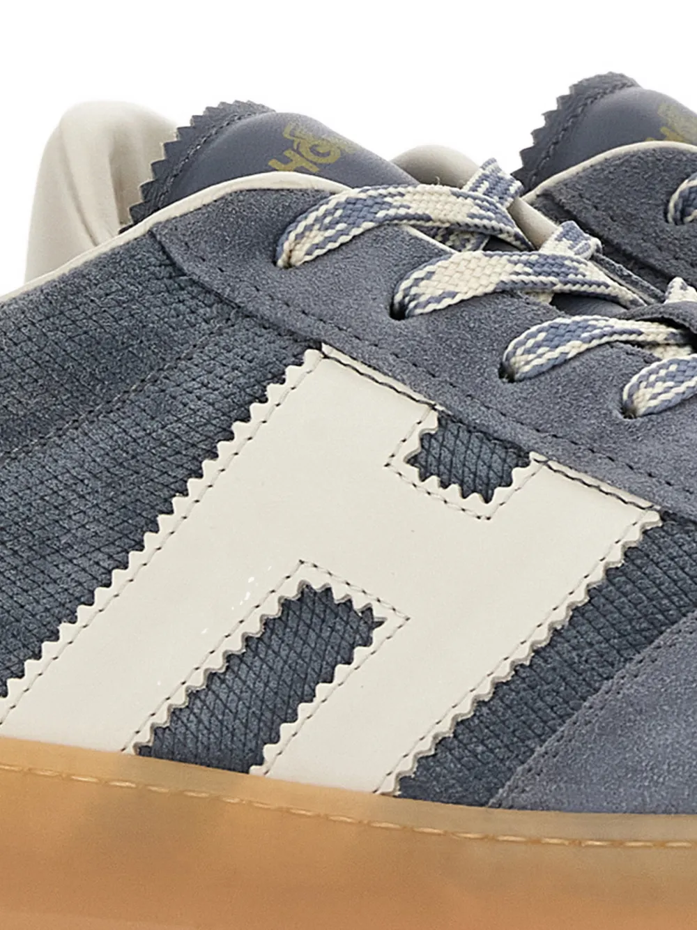 Hogan Sneakers met logopatch Blauw