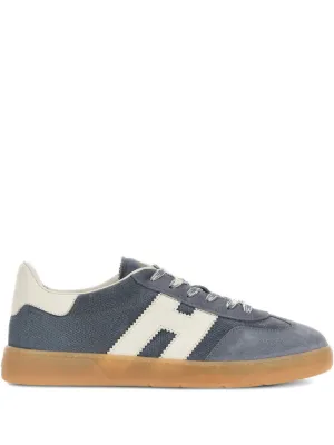 Hogan レザースニーカー | ブルー | FARFETCH JP