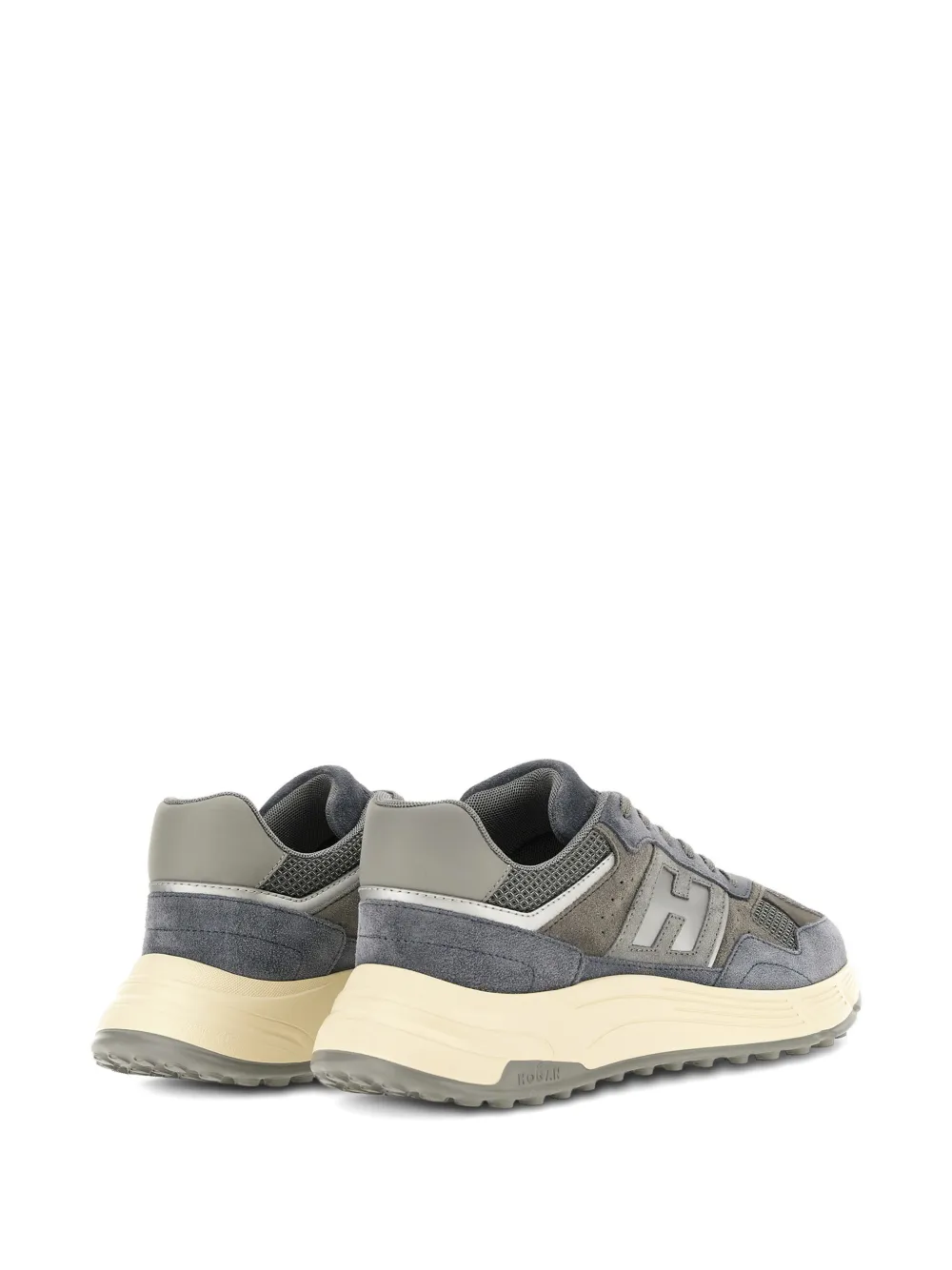 Hogan Hyperlight low-top sneakers met logodetail Grijs
