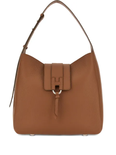 Hogan logo-buckle shoulder bag