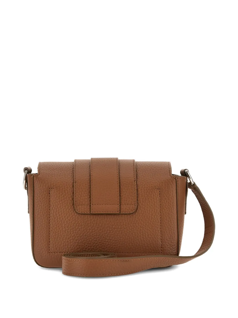  Hogan Ring-detail Shoulder Bag - Brown 