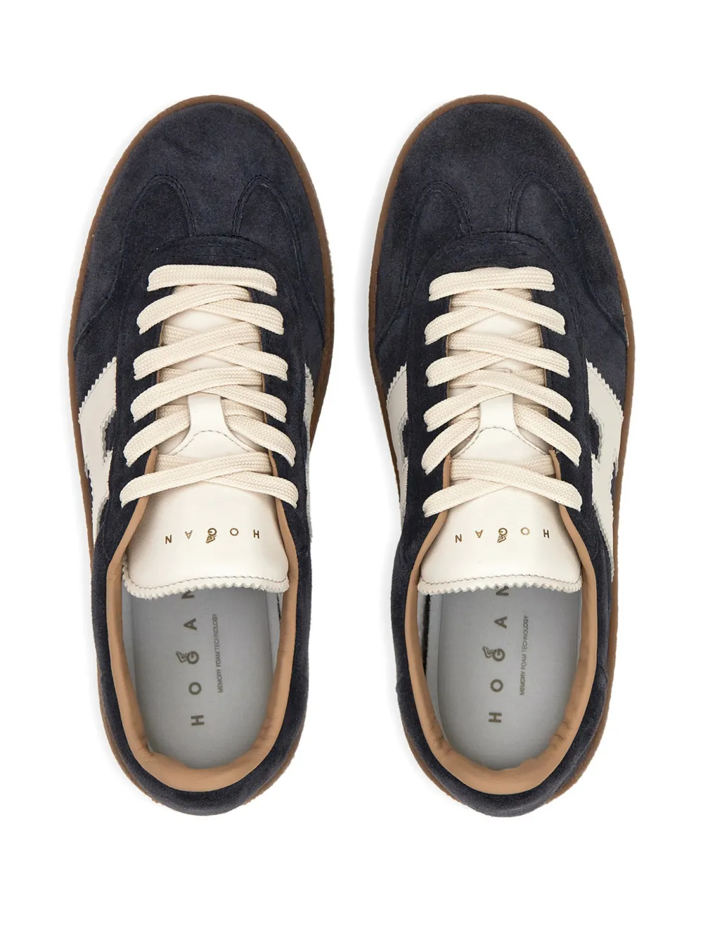 Hogan H698 sneakers met plateauzool Blauw