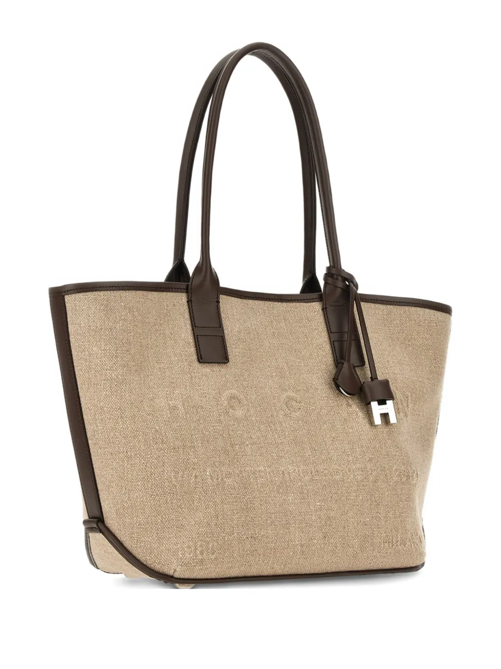 Hogan top handle charm tote bag | neutro | Image 1