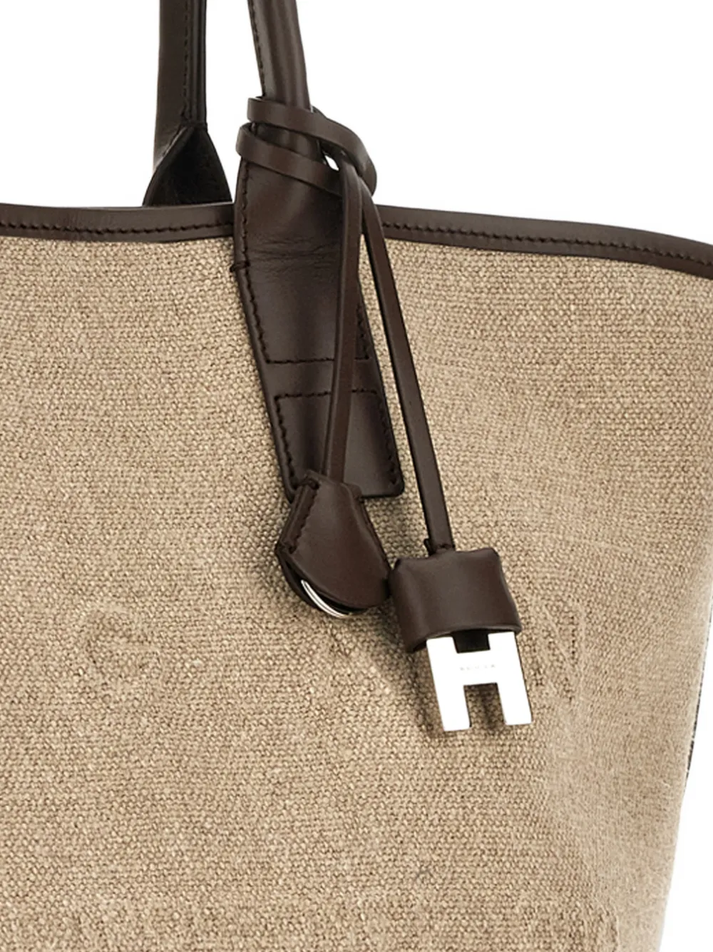 Hogan Shopper met handgreep Beige